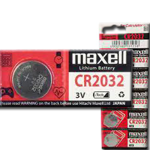 باتری سکه ای مکسل قرمز مدل CR2032